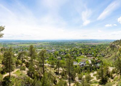 View Overlooking Billings Montana